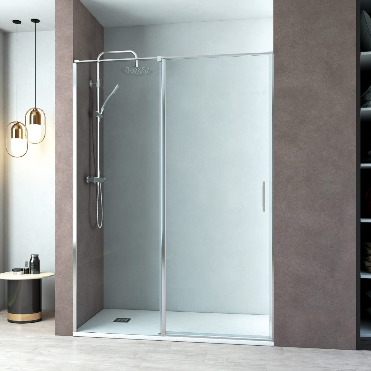 Cabine de douche angle coulissant Prizma 90x120 H195 cm ext. 88/90-118 Cabine de douche angle coulissant Prizma 90x120 H195 cm ext. 88/90-118