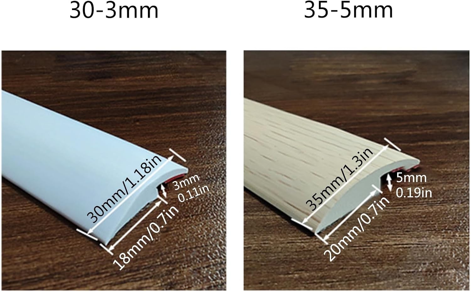 Barre de seuil adhésive 3m PVC | Leroy Merlin