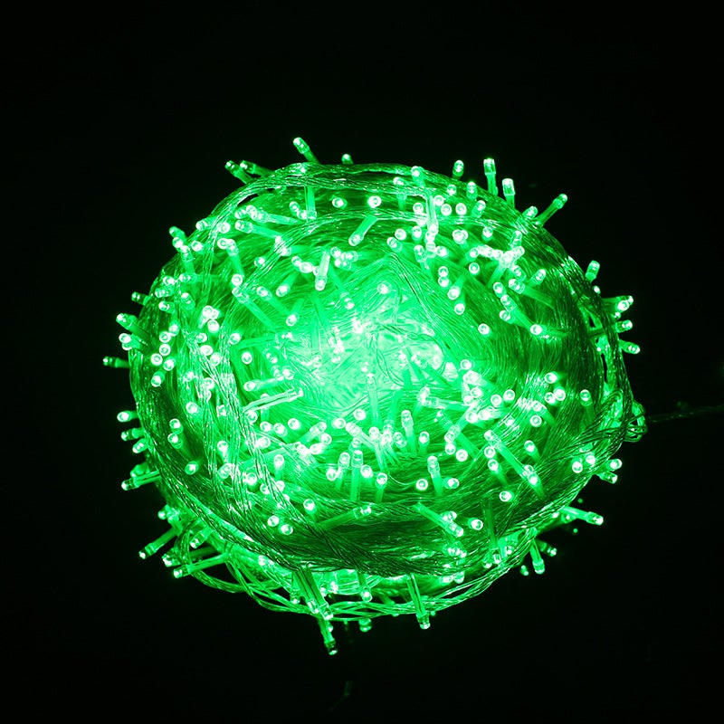 Guirlande Lumineuse Solaire 20m 8 Modes étanche 200 LED Pour Décoration Intérieure-Extérieure Noël Mariage Fête Soirée-Bleu - Maison