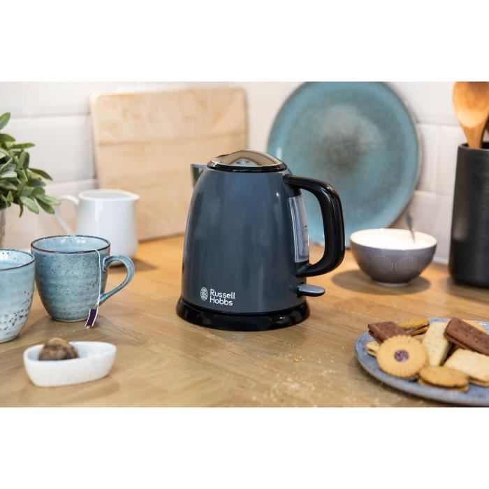 Bouilloire électrique Russell Hobbs 24993-70 1 L Acier inoxydable Noir Gris - 6