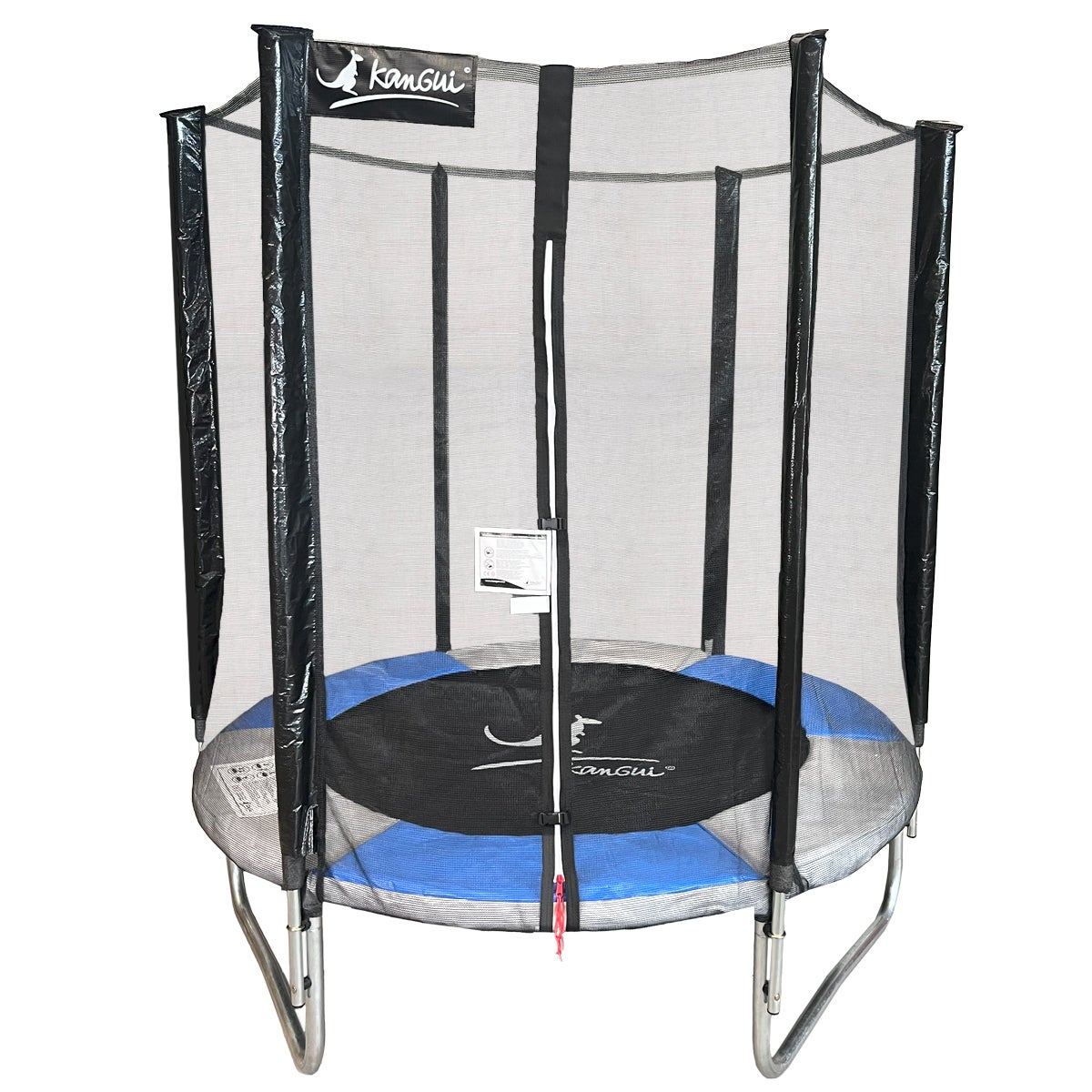 Kangui - Trampoline rond 180cm avec filet de sécurité - RALLI 180