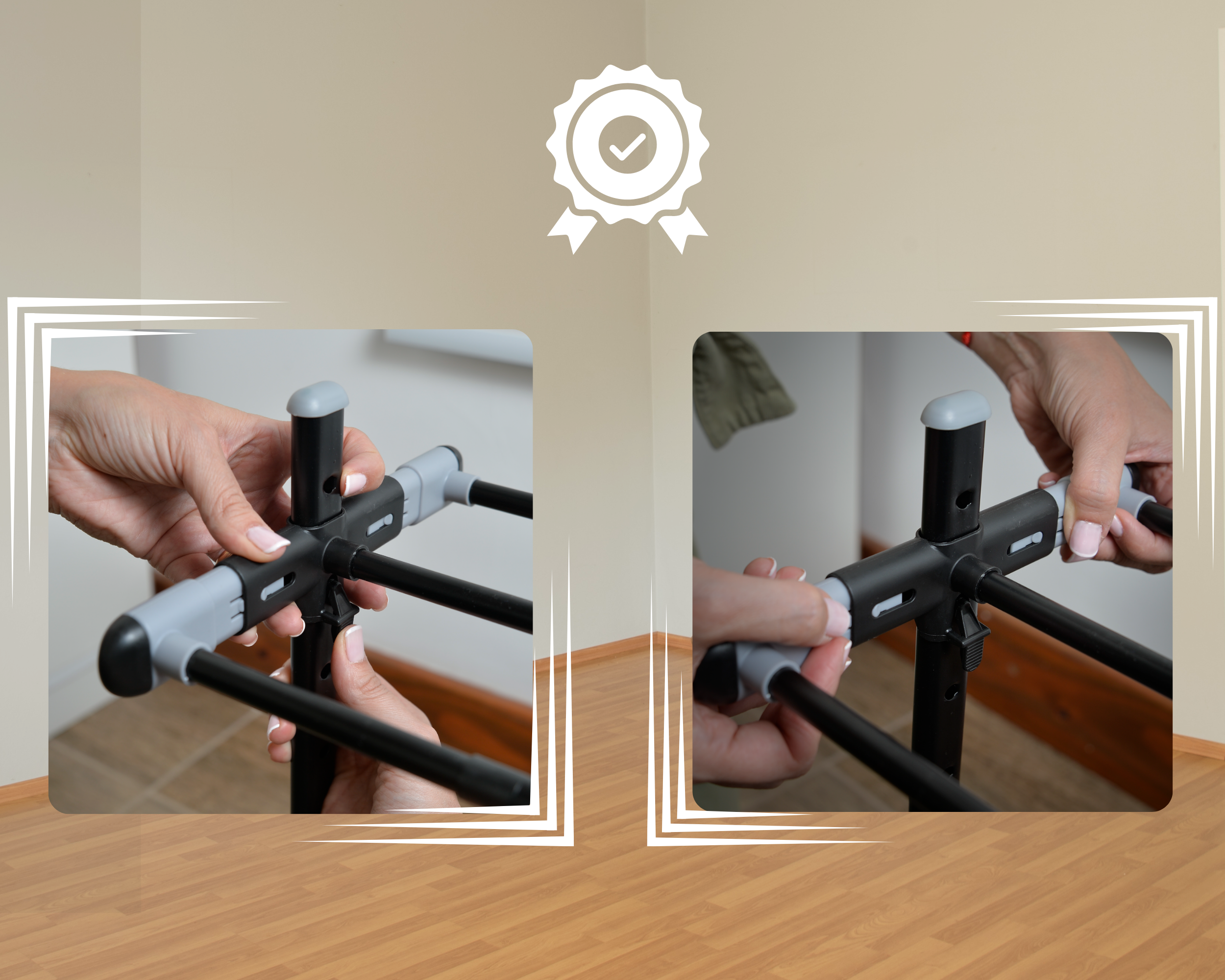 ABB4US | Zapatero Metálico Extensible 4 Baldas | 20 pares | 55×24×55,5 cm | Estantería para Zapatos | Organizador para Entrada, Dormitorio o Armario - 9