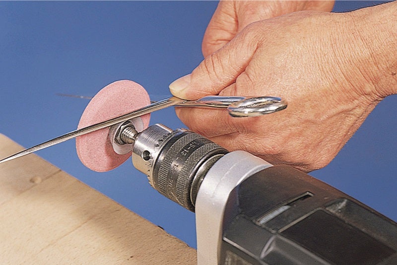 Wolfcraft - 1 Affûte Couteaux/ciseaux, Porte-outil 6 Mm - 2140000 - 2
