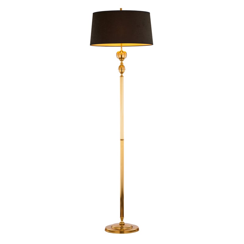 Lampa stojąca BATUMI złota 1xE27x20W metal wym:177x50x50cm IP20 Jupiter