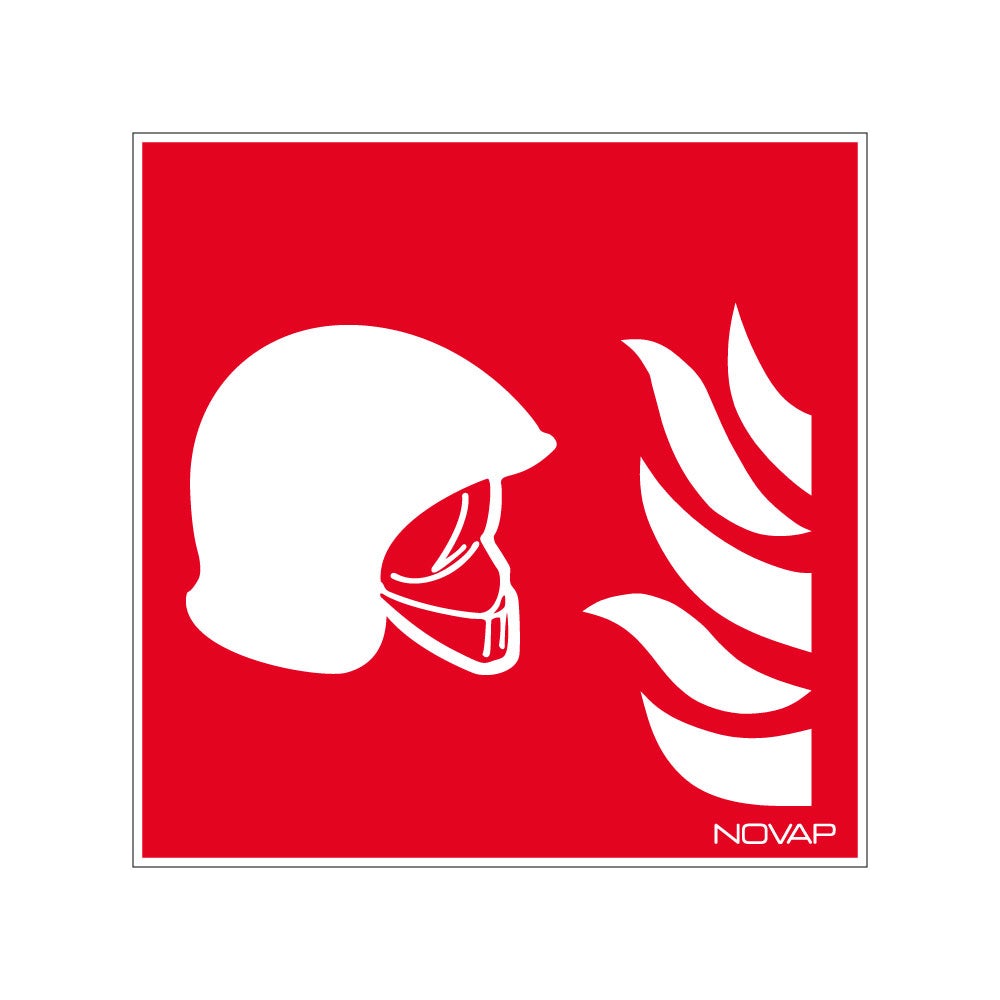 Panneau Ensemble d'équipement d'incendie - Rigide 200x200mm - 4030340 ...