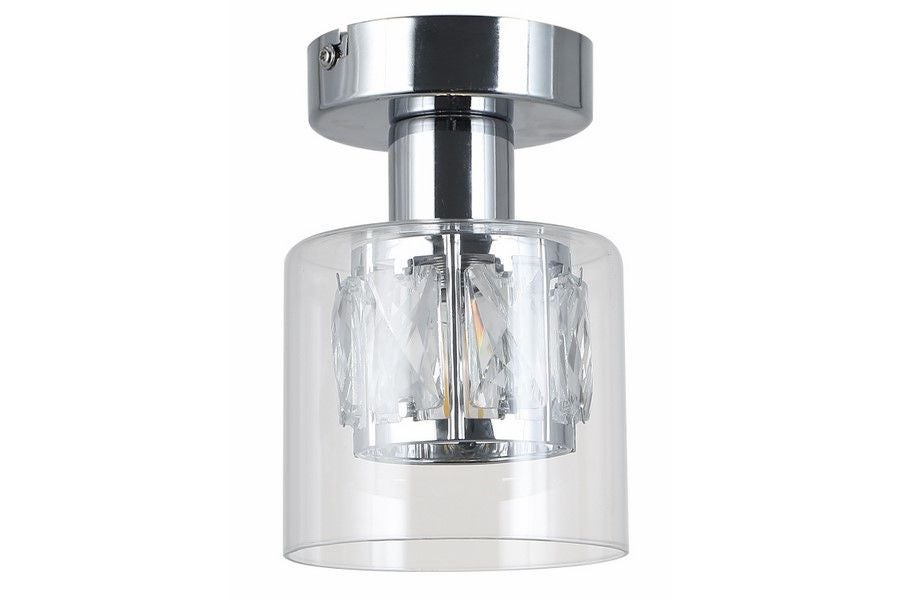 Lampa wisząca Elmo chromowana 1 x E14 x 40W wym: 17,5 x 12 x 12 cm Reality