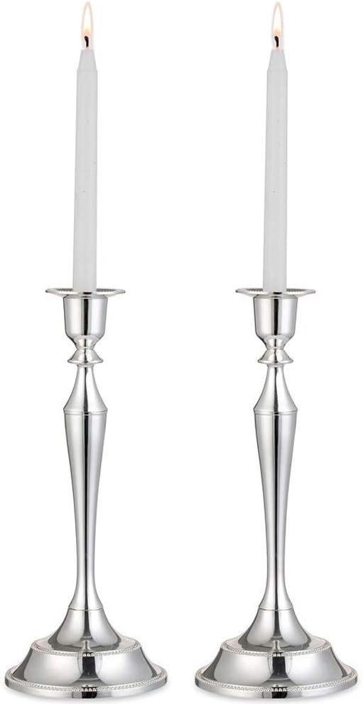 Midden-Oosten Ca. 1950 - Soporte Para Velas (2) - .900 Plata