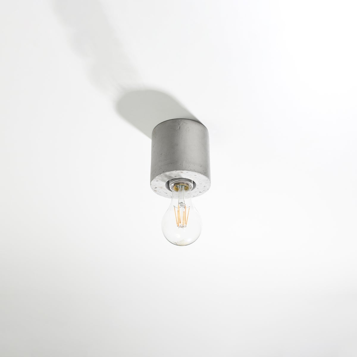Plafon NALVADO beton LED 4000K - 10x10x10cm Sollux