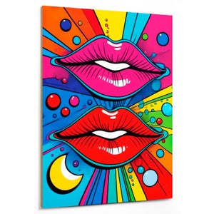 Emmena - Tableau Pop Star En Bois 30 X 40 Cm - Décoration Murale Élégante