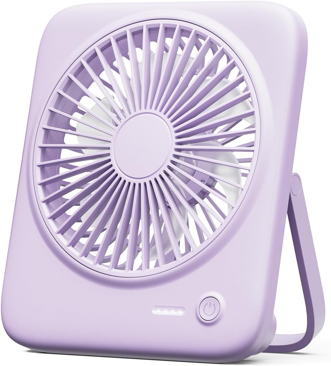 Ventilatore Portatile USB Veakson 3000mAh: Pieghevole, 3 Velocità, Silenzioso, Autonomia 24 Ore
