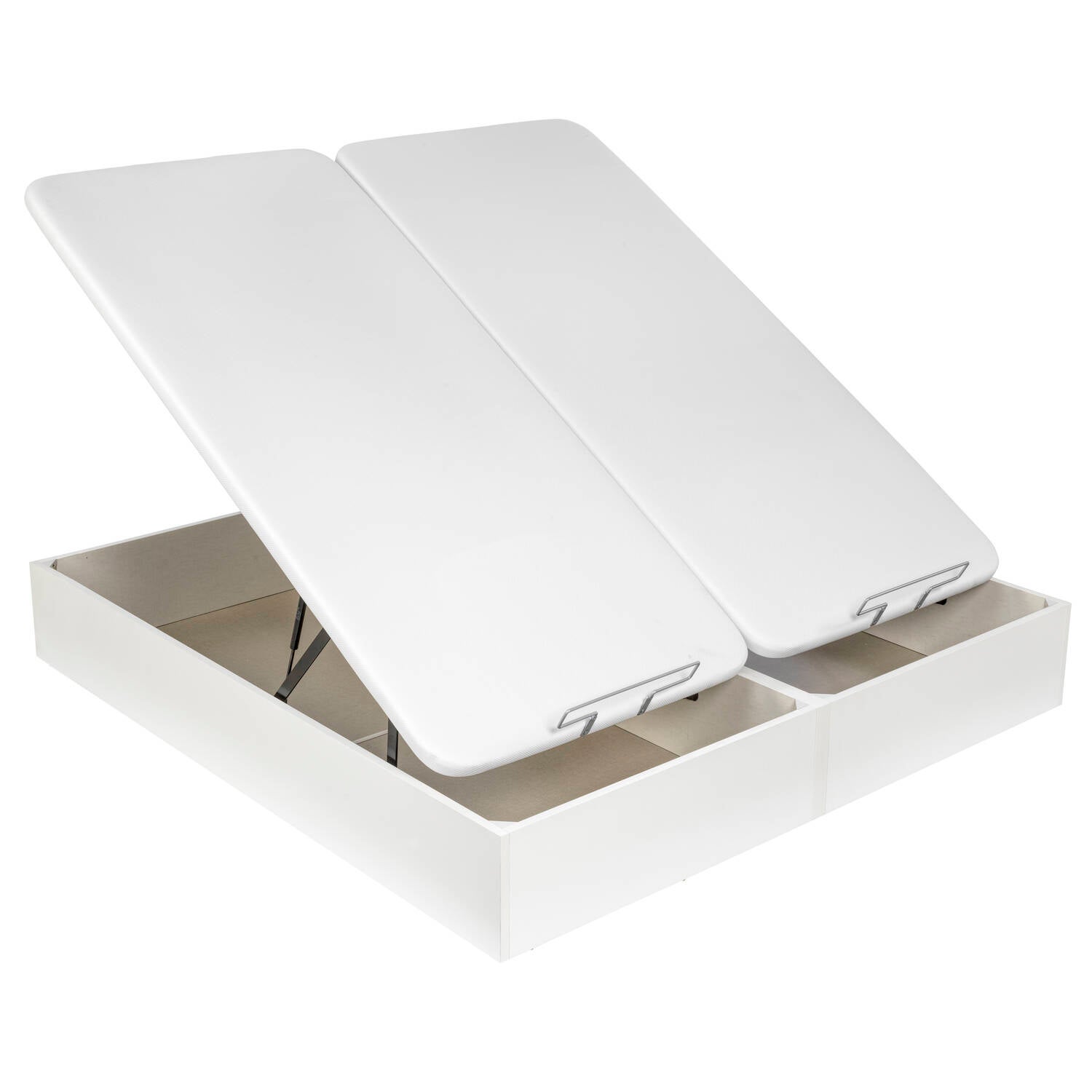 Canapé abatible 31cm | 150x190 | ENVÍO, MONTAJE Y RECOGIDA INCLUIDO | ROYAL SLEEP | Blanco - 7