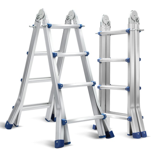Escale telescopica in alluminio 4x4 livello, 3 in 1 Escale pieghevole in alluminio 402cm Telescopica A Forme