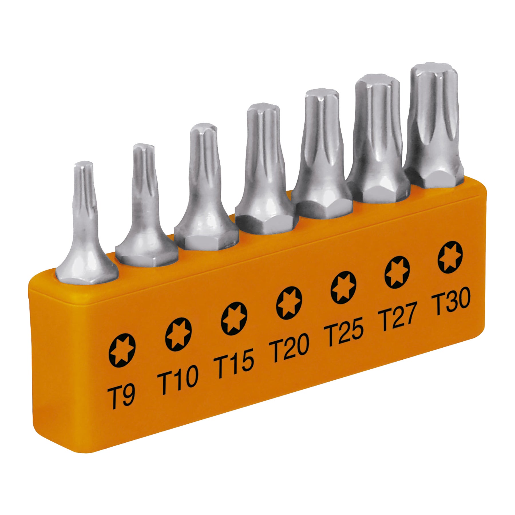 Set de biti combinati torx, 7 piese, 25 mm, Truper Expert