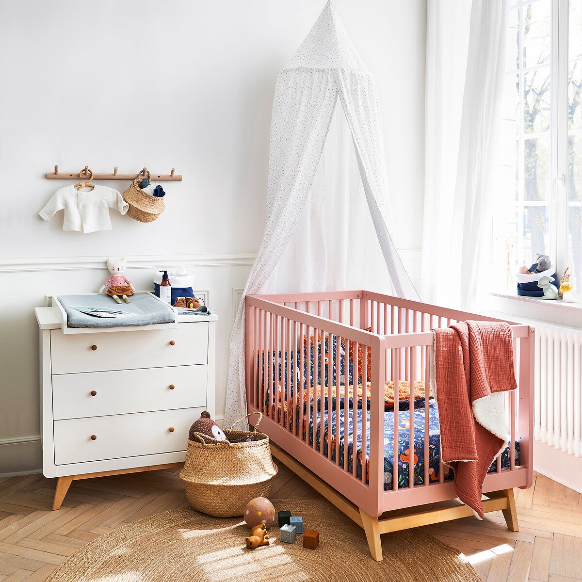 Tapis en jute Aftas - Beige naturel - diam 120 cm - 8