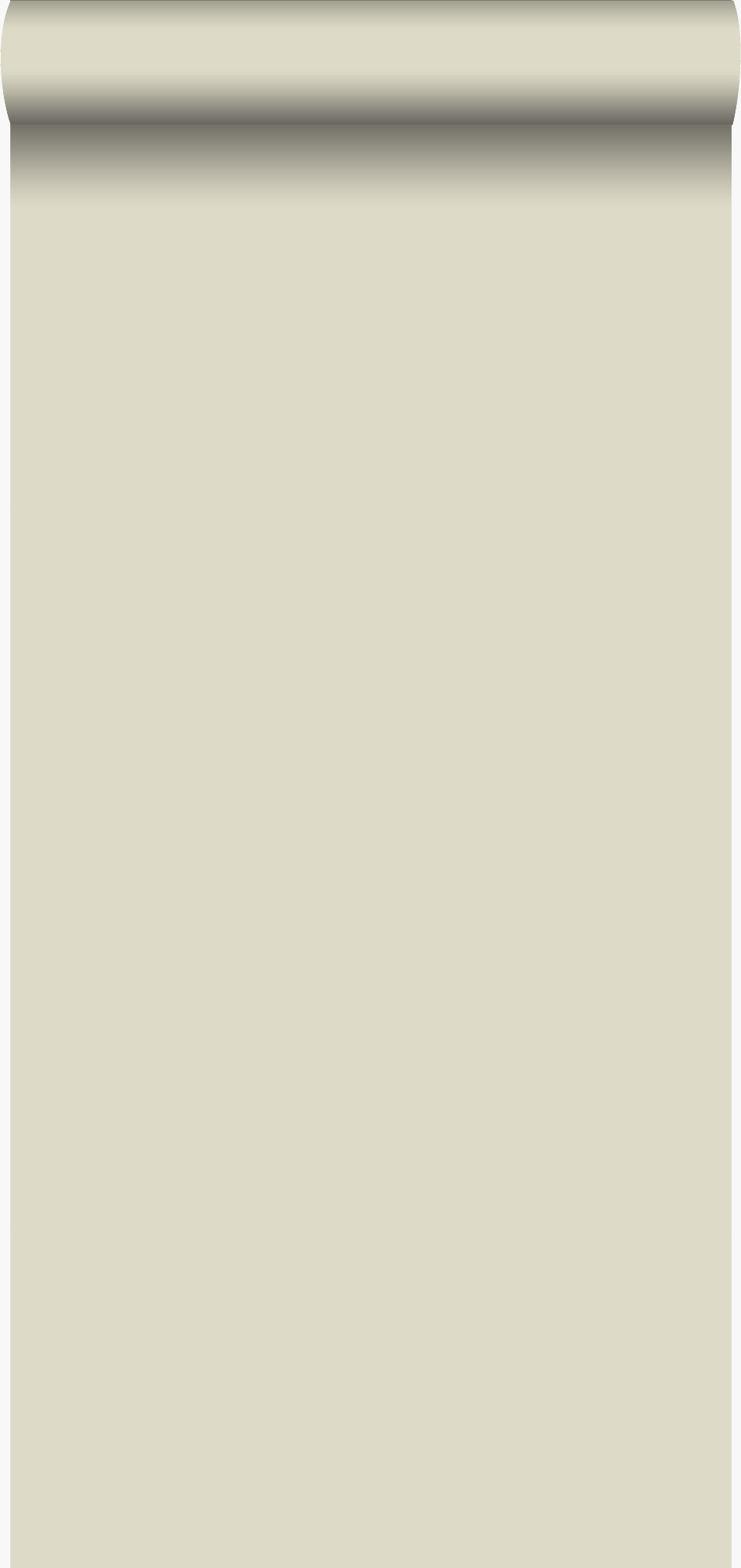 Papel pintado liso beige claro - 53 cm x 10,05 m - origin wallcoverings
