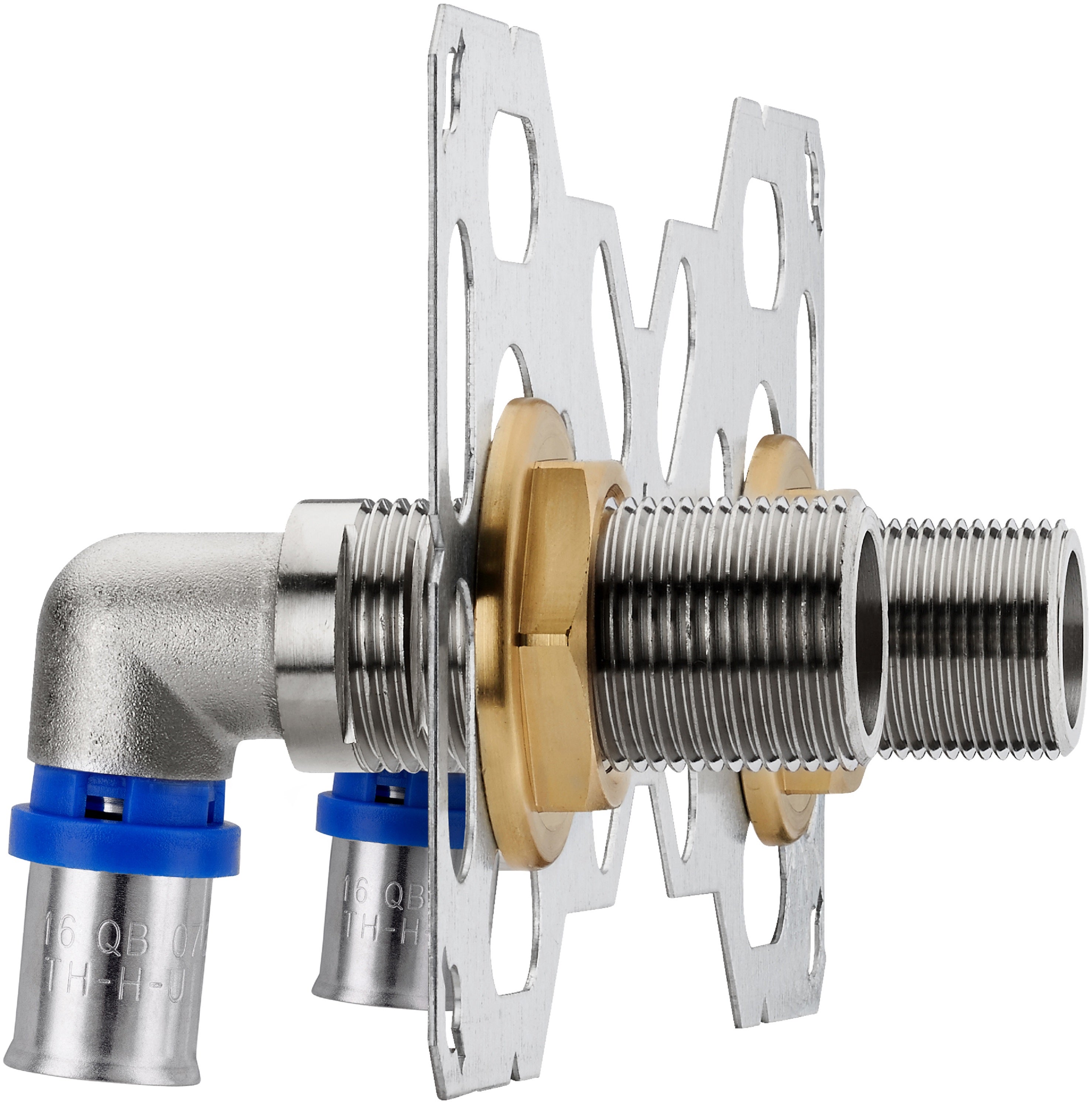 Placa de salida de doble pared para tubería multicapa de Ø16 para ducha/bañera FIXSYSTEM - 7