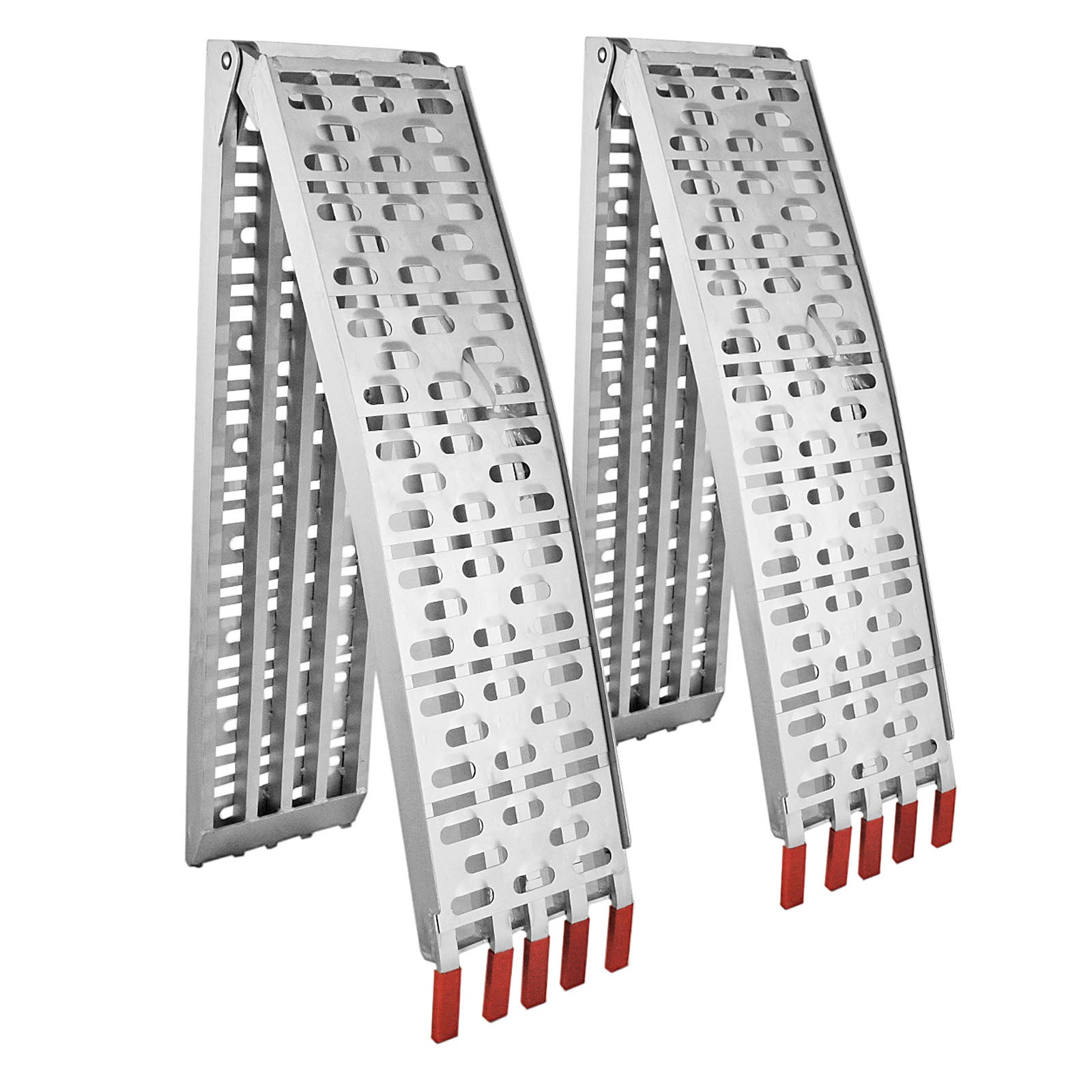 Rampe De Chargement Moto/ATV Pliable - Aluminium, 215cm, Support 680kg, Surface Antidérapante