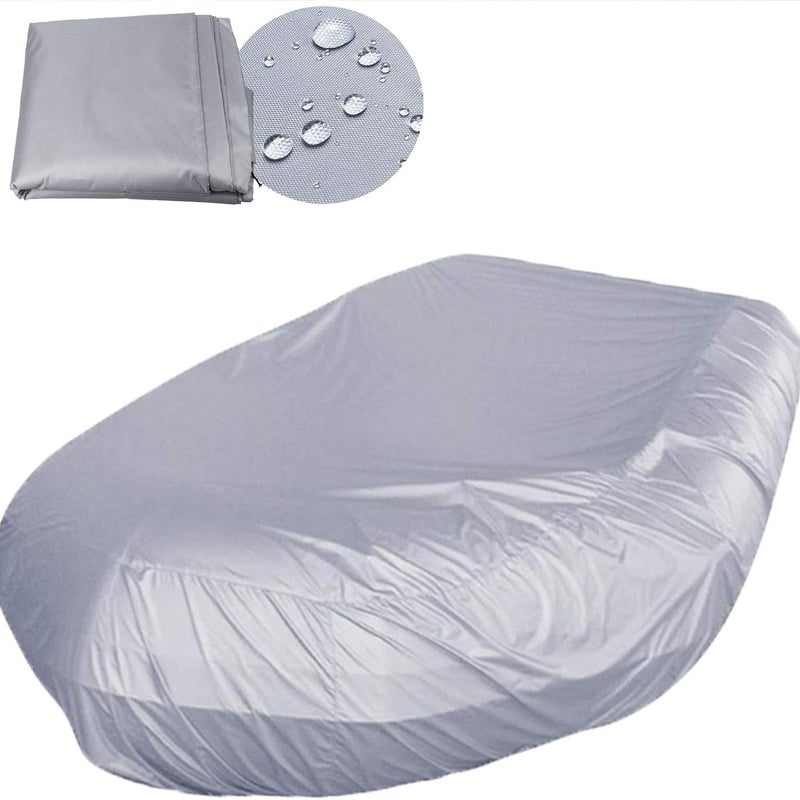 Pokrowiec na ponton, chroniący przed słońcem (szary, 270 x 165 x 46 cm)