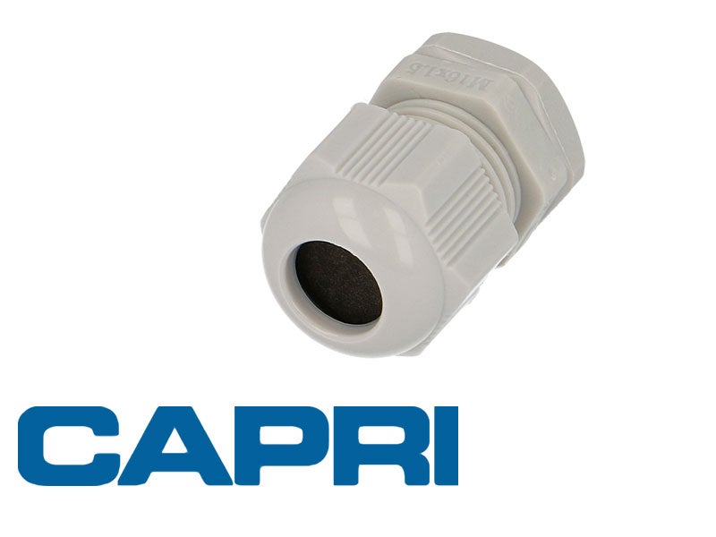 Presse-étoupe polyamide avec écrou monté pour câble rond - CAPRI - Diamètre 5 à 10 mm - 2