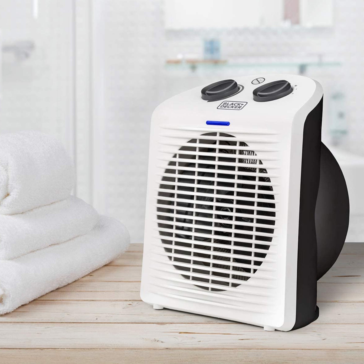 Black & Decker BXSH2000E appareil de chauffage Intérieure Noir, Blanc 2000 W Chauffage de ventilateur électrique - 6