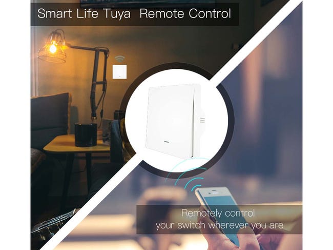 Interruttore Luce Senza Fili 230V Con Ricevitore - Portata 100m, Autogenerante, Per Scale, Corridoi E Esterni - Foto 7