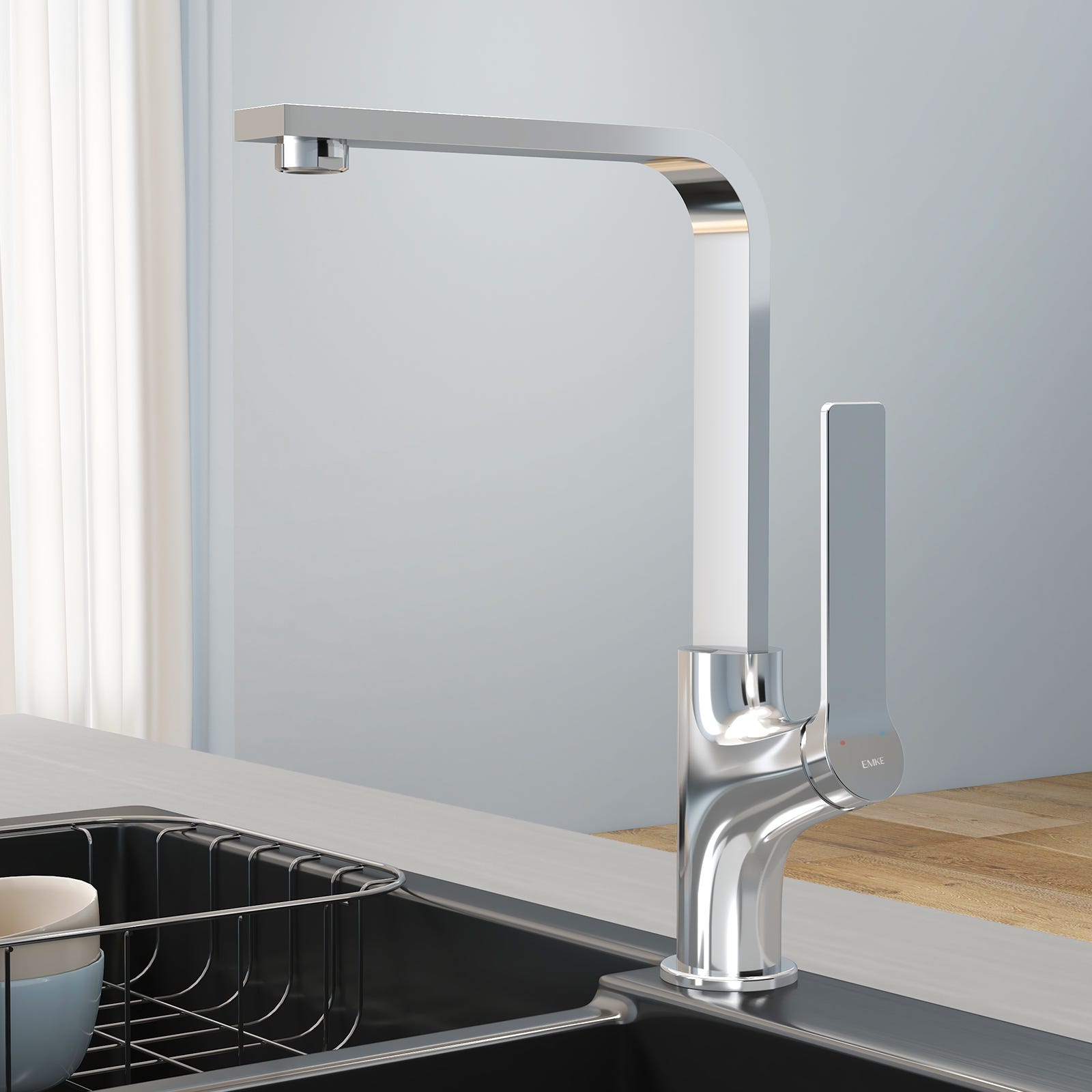 Acero Inoxidable Grifos Para Lavaplatos Modernos Fregadero Llaves