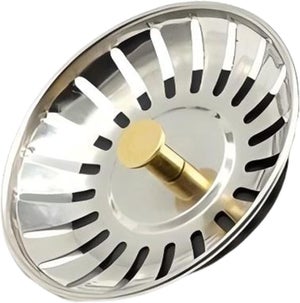 Tappo Per Lavandino Bagno Lavabo Bidet Universale 40 Mm Con Motivo Fiori 87272 8021000220917