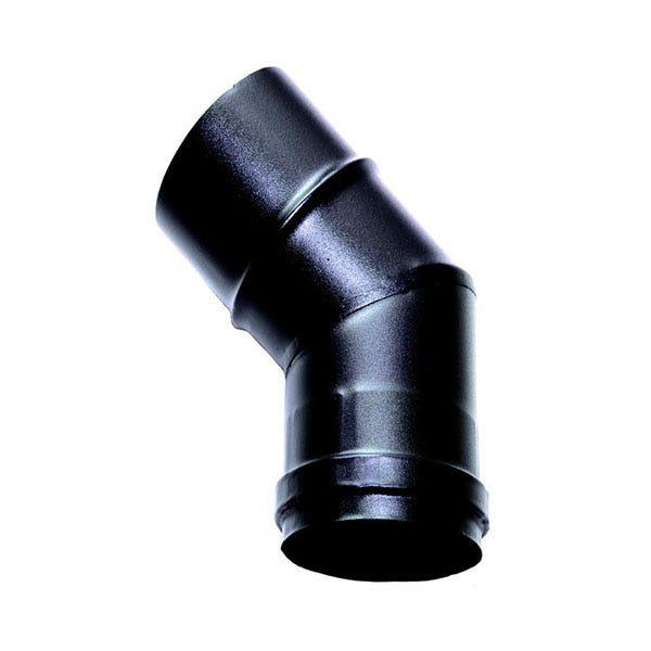Curva 90 Canna Fumaria A Parete Doppia Coibentata In Acciaio Inox DN 80/130 – Sistema Certificato CE