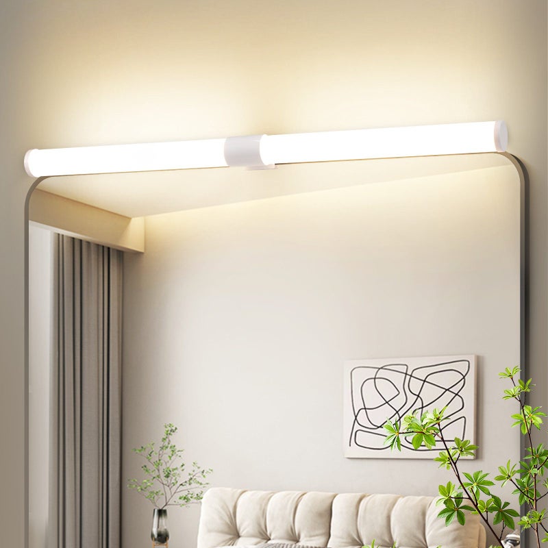 NETTLIFE 8W 60CM LED Lustro Łazienkowe Światło Białe Ścienne Lampa Łazienkowa Zacisk Wodoodporny IP44 4000K