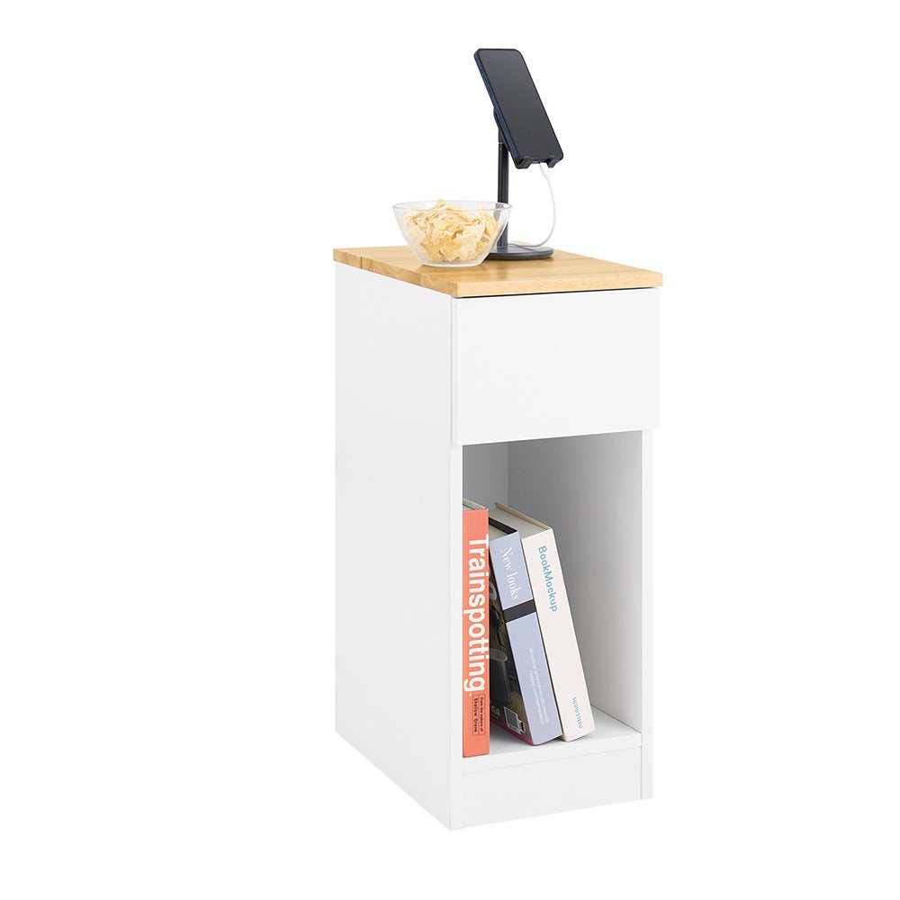 SoBuy Szafka Stolik Salonowy pomocniczy Stolik Nocny Kawowy FBT111-II-WN