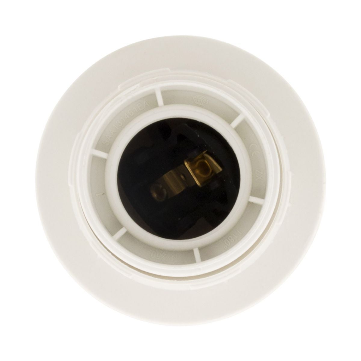 Attacco E27 + anello - bianco - Zenitech - 4