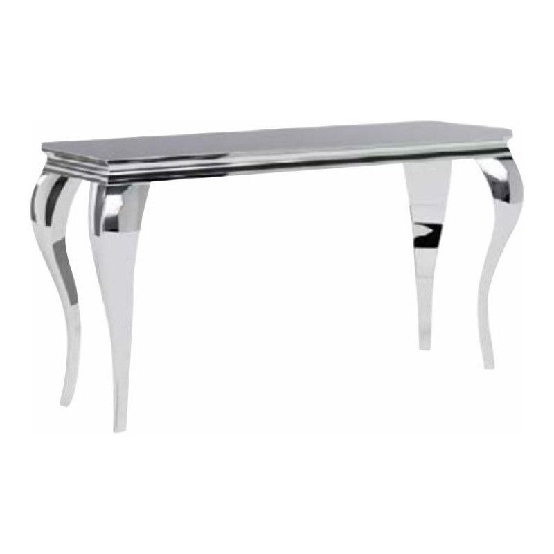 Konsola PRINCE C 120x40 czarna/chrom