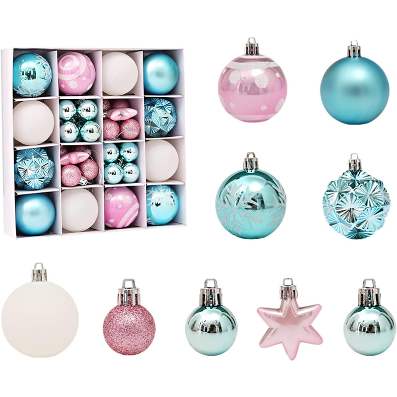 Exceart 100 Perline Di Natale In Plastica: Mini Palline Colorate Infrangibili Per Albero, Decorazioni Fai Da Te E Festività