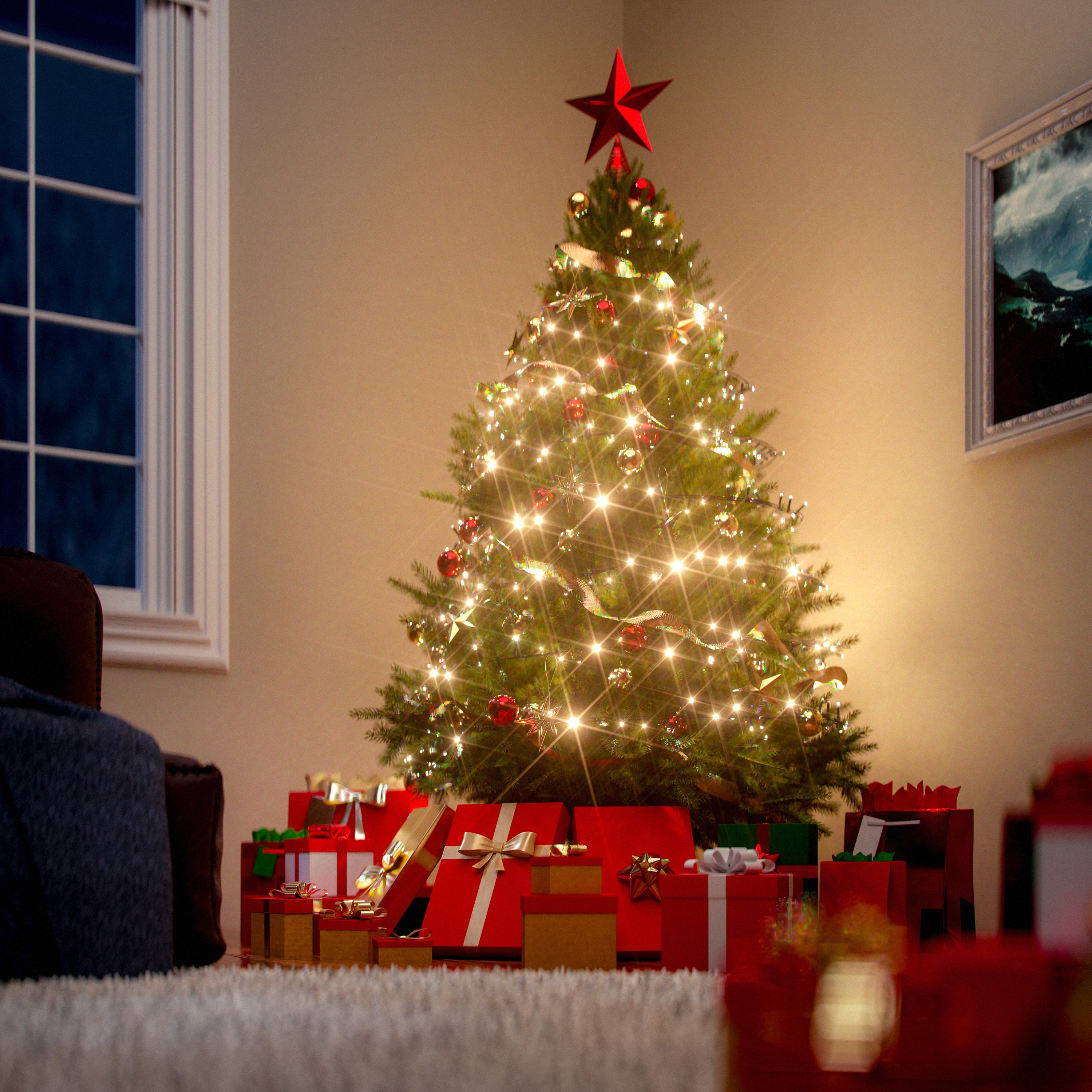 CASARIA Sapin de Noël artificiel 150 cm - 8