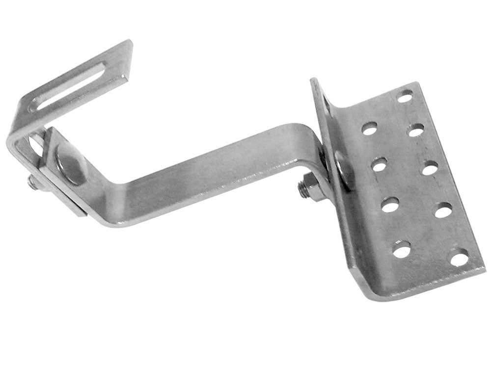 Support en acier inoxydable 1.4016 à double réglage pour la fixation de panneaux solaires thermiques ou photovoltaïques sur toiture en tuiles - 2