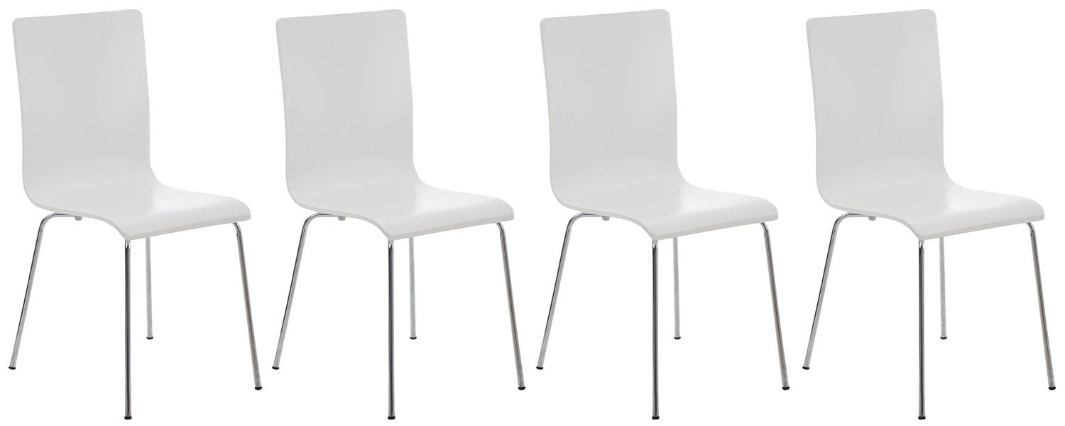 CLP-Lot de 8 chaises en bois Pepe-Array - Maison