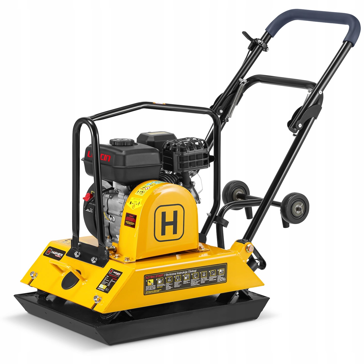 Zagęszczarka spalinowa ubijak gruntu HIGHER 100kg LONCIN 6,5KM - 2