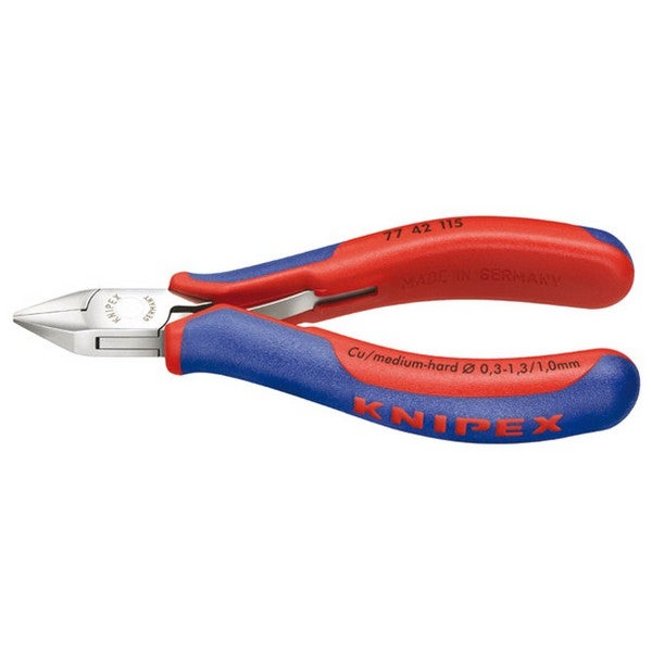 Szczypce tnące Knipex Wysokiej jakości ostrza stalowe Długość 115 mm
