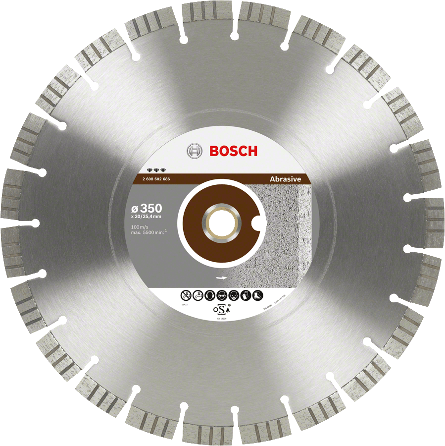 Disco de diamante Best for Abrasive: 230 x 2,4 x 15mm