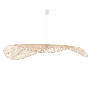 Suspension en bambou aérienne Ø130 cm, Ezia - Naturel - taille unique