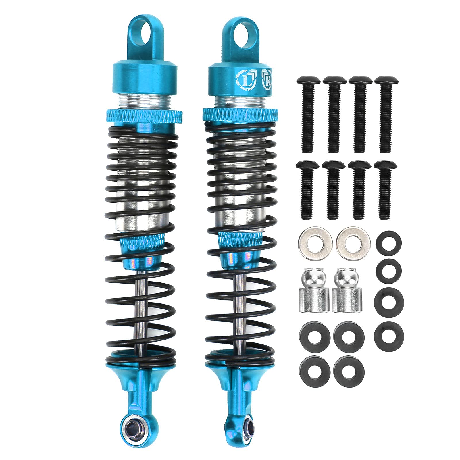 Hsp Racing Conjunto de amortecedor de metal RC 2 unidades 100 mm para carro HSP ...