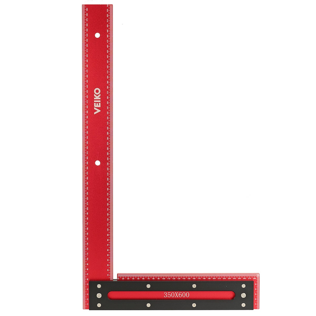 Règle Équerre 90°/45° En Alliage D'Aluminium - Mini Règle D'Angle Précise Pour Menuiserie, Travail Du Bois & Bricolage