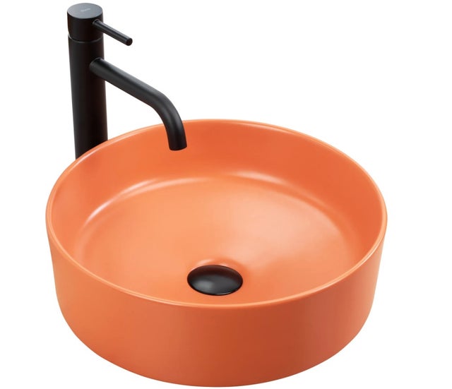 LAVABO DA APPOGGIO REA SAMI TERRA MATT