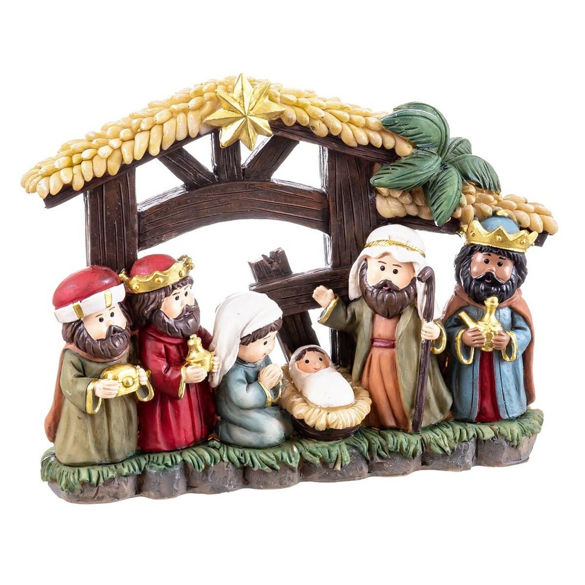 Lyanny Ciondolo per Presepe, Ornamento per Albero di Natale, Decorazione Natalizia con Presepe, Ciondolo in Acrilico