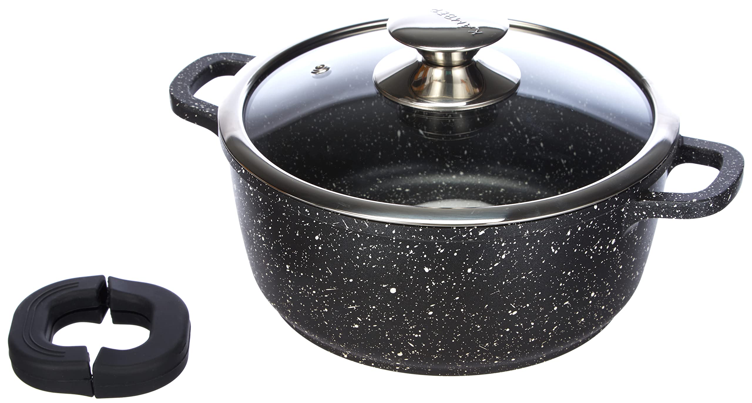 Padella antiaderente effetto pietra professionale 36cm - Cuore di