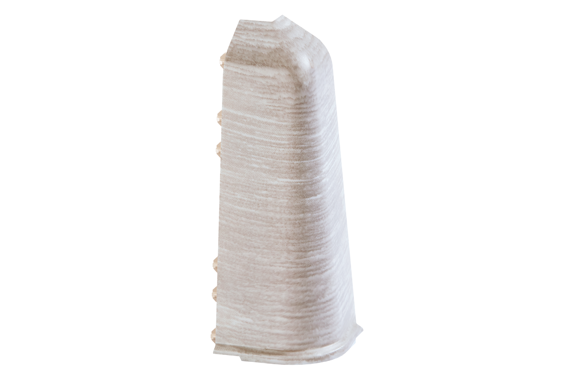 Narożnik zewnętrzny do listwy przypodłogowej SOFTline 22,5x75mm 1opak=10szt Cezar Jesion Santiago Mat