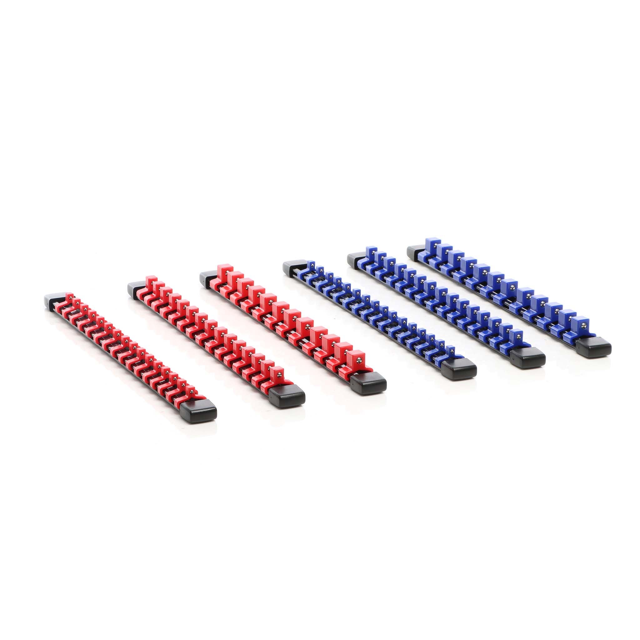 XPOtool Organisateur Porte-Douilles 80 Pièces - Rack Rotatif 360° 6 Rails