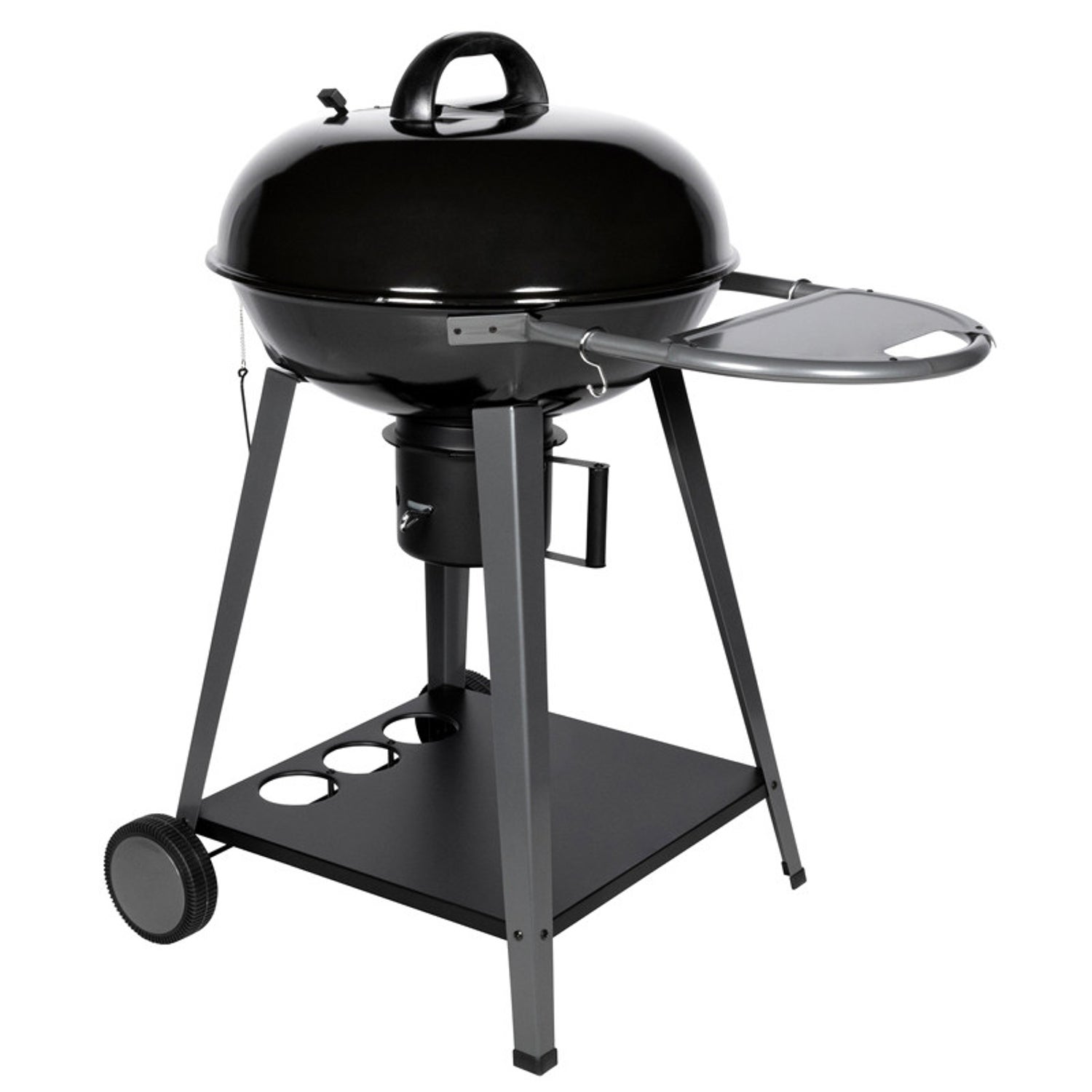 Barbecue au charbon SOMAGIC en acier galvanisé Ø 57 cm Noir - 5