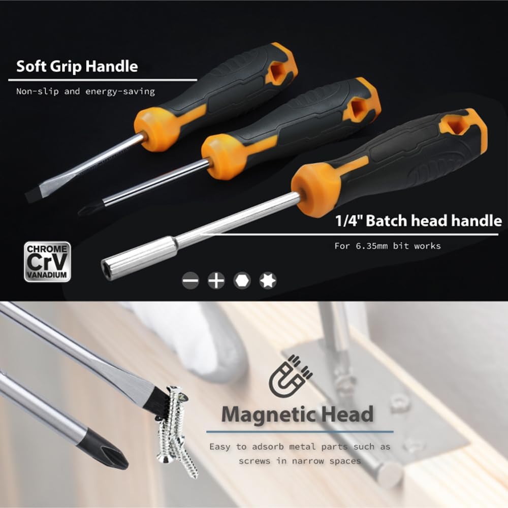 Set Attrezzi WORKPRO WORKPRO Set Attrezzi 119 Pezzi - Cassetta Alluminio Per Fai Da Te, Officina E Casa Chiave Dinamometrica