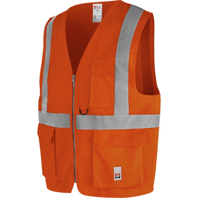 Gilet haute-visibilité multipoches LUMEN orange Würth MODYF